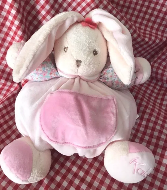 Kaloo Lilirose Bunny Rabbit Chubby Comforter Soft cuddly floral Cuddle Toy