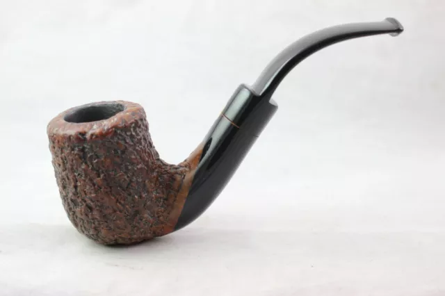 Pfeife, Pipe, Pipa AMORELLI Hand Made Italy, Bent , Ohne Filter, Estate