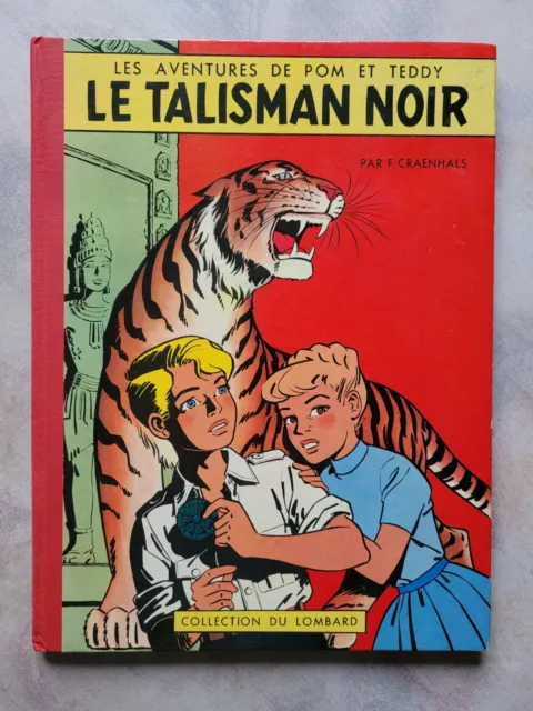 ÉO58 Tête de série Série Pom et Teddy n.°2 François Craenhals Le talisman noir