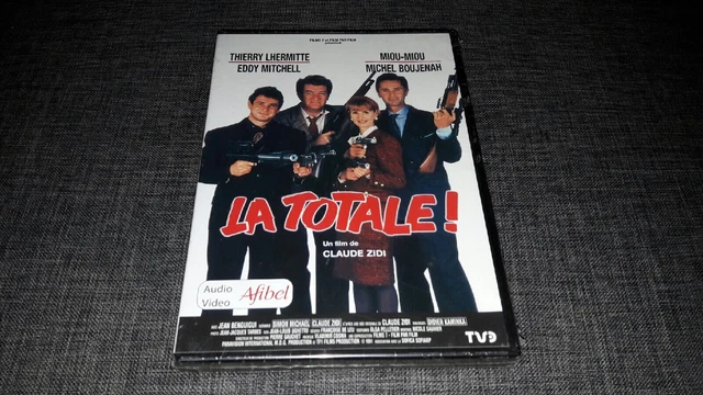 LA TOTALE ! - Thierry Lhermitte, Miou-Miou, Eddy Mitchell, Michel Boujenah. NEUF