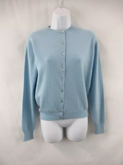 VTG Pringle of Scotland 100% Cashmere Button Cardigan Sweater Size 36 #C22