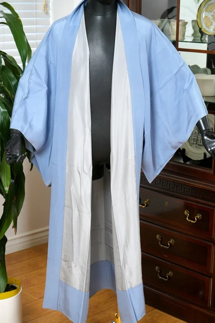 Dear Vanilla Japanese Juban Undergown Men's Kimono Authentic Vintage Japan Mint 4