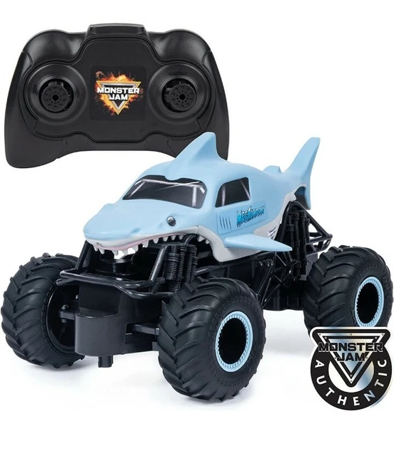 MONSTER JAM OFFICIAL Megalodon Remote Control jam Monster Truck 1:24