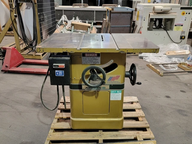 POWERMATIC 10" Table Saw 66 w/ T-Square Saw Fence 109473 POWERMATIC 10" Table Saw 66 w/ T-Square Saw Fence 109473