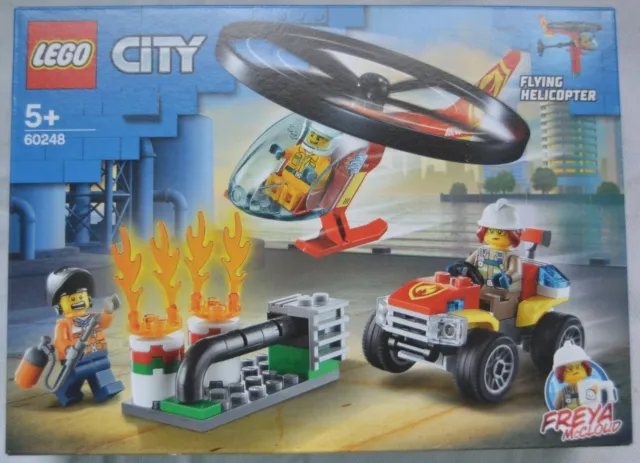 Lego City 60248 L'intervention de l'hélicoptère des pompiers Neuf