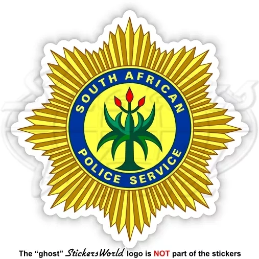 SOUTH AFRICA POLICE SERVICE Badge, SAPS S.African National Police Force Sticker