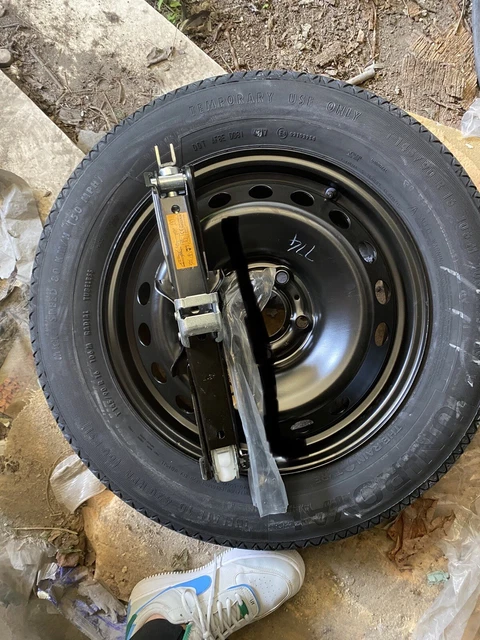 Ruotino Di Scorta Per Dacia Duster - 125/80R17, Kit Completo Con Cric E Borsa - Foto 12