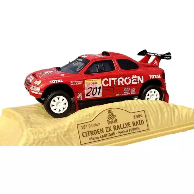 CITROEN ZX Rallye 1996 Lartigue Rally Dakar 1:43 coche Norev Diecast