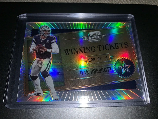 2020 Panini Contenders Optic DAK PRESCOTT Winning Tickets #WT13 PRIZM