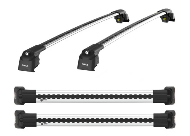 Barres De Toit Easy Line Glide 112cm Pour Audi Q7 (4L) 2006-2015 - Verrouillables 100kg