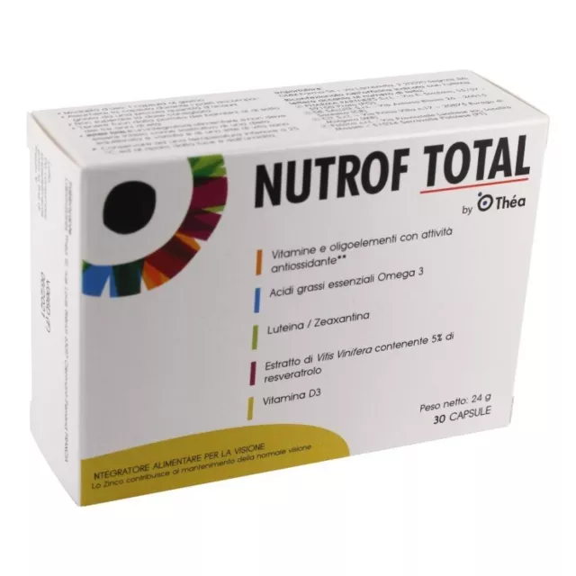 Nutrof Total Integratore Vista | 30 Capsule