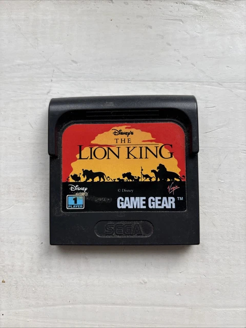 Jeu SEGA Game Gear - Le Roi Lion - Bon état - Version PAL