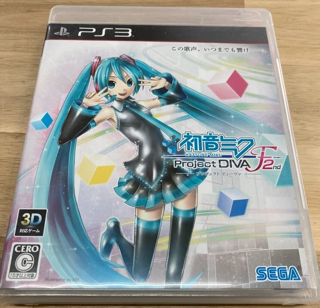 Used PS3 Hatsune Miku Project DIVA F 2nd Sony Play Station 3 NTSC-J(Japan)