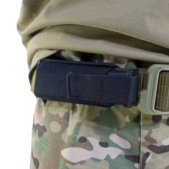 Concealed Carry Single Pistol Mag Holder Tactical 9mm Horizontal