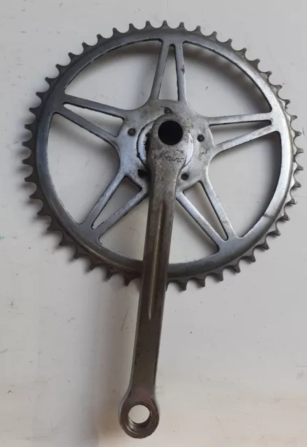 Guarnitura Da Corsa Gnutti Anni 50/60 - Pédalier Droit Vintage - Occasion - Pour Vélo Course