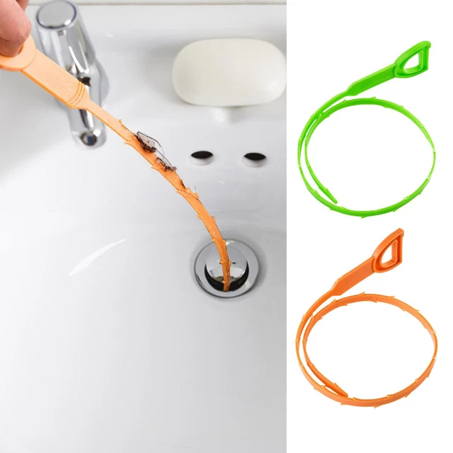 Drain Clog Remover Snake, Plumbing Toilet Hair Snake Drain Cleaner Auger Catcher