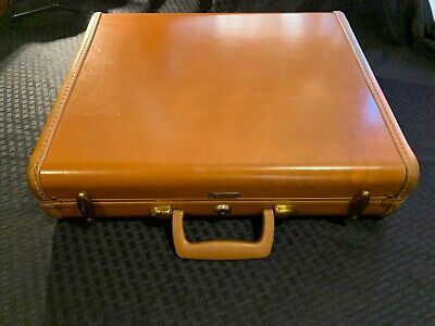 VTG 1940-1950s Samsonite Suitcase / Briefcase Luggage Style 4618 Missing Key EUC