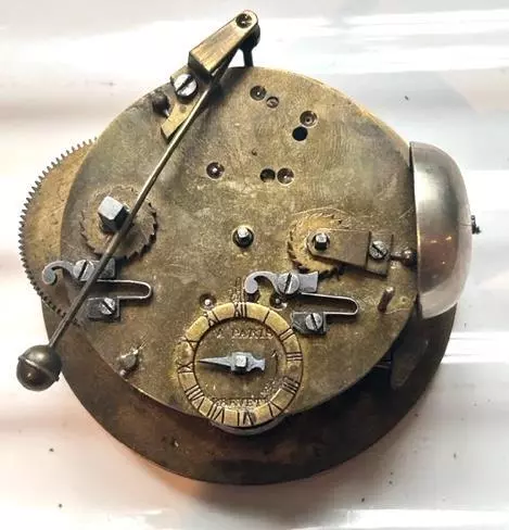 Antique Brevette Tik Tack Clock Movement - clockmakers spares/repairs