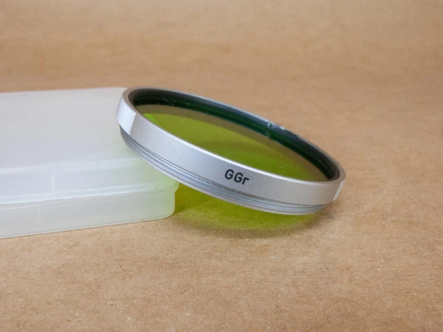 Filtro verde Leitz Leica POODW 13305 20 cm Telyt GGr en cromo