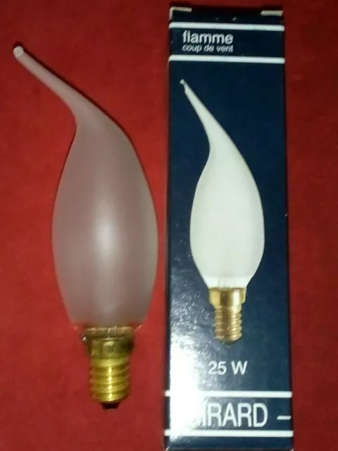 Ampoule Flamme halogène 60W (42W) Culot B22