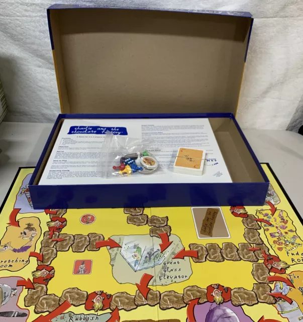 CHARLIE AND THE Chocolate Factory Board Game Roald Dahl 2003 $27.93 ...
