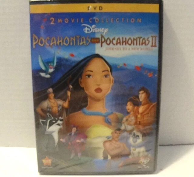 Pocahontas / Pocahontas II: Journey to a New World: 2-Movie Collection DVD (NEW)