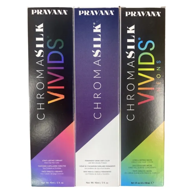 Pravana  ChromaSilk & Vivid  Hair Color