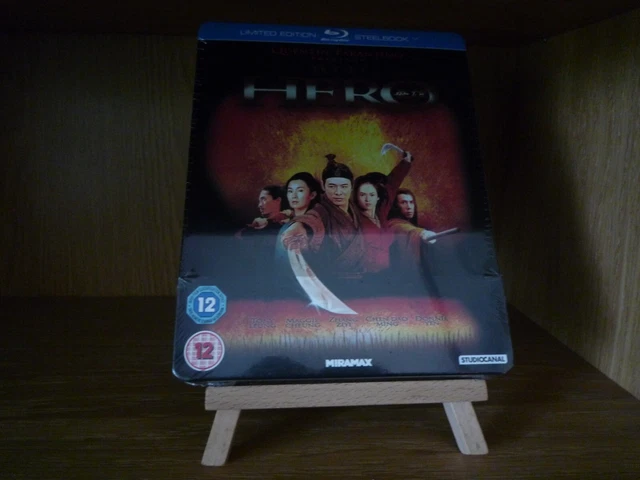 HERO JET LI (2002) Zavvi Exclusive Limited Edition Blu Ray UK Steelbook