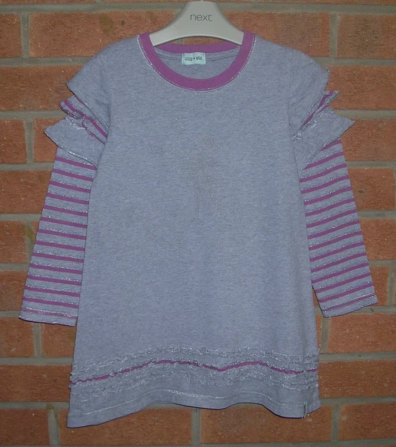 Leggings jeans NEXT LILLY + SID ZARA ecc. Pacchetto top ragazze età 4-5 110 cm 7