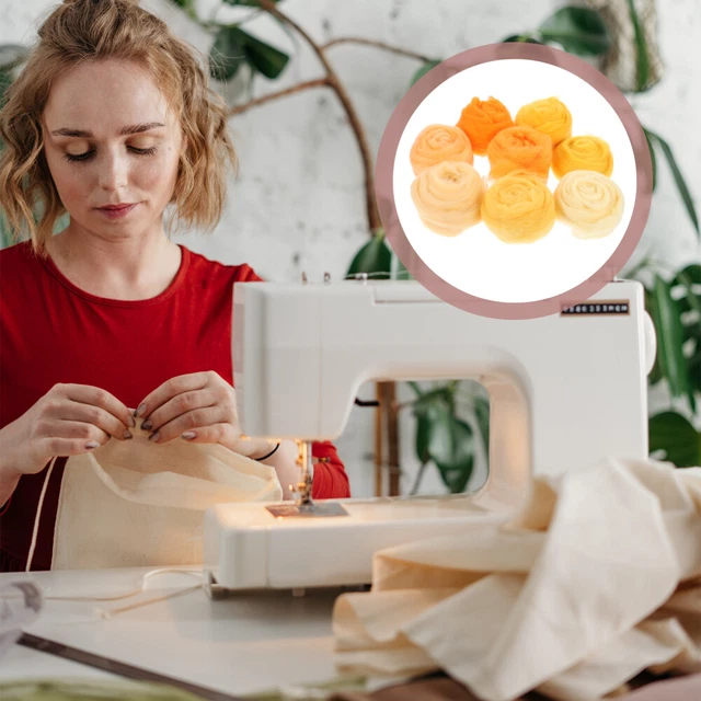 8 bolsas de suministros de fieltro de calidad natural suave y cómoda kit de fieltro para hágalo usted mismo