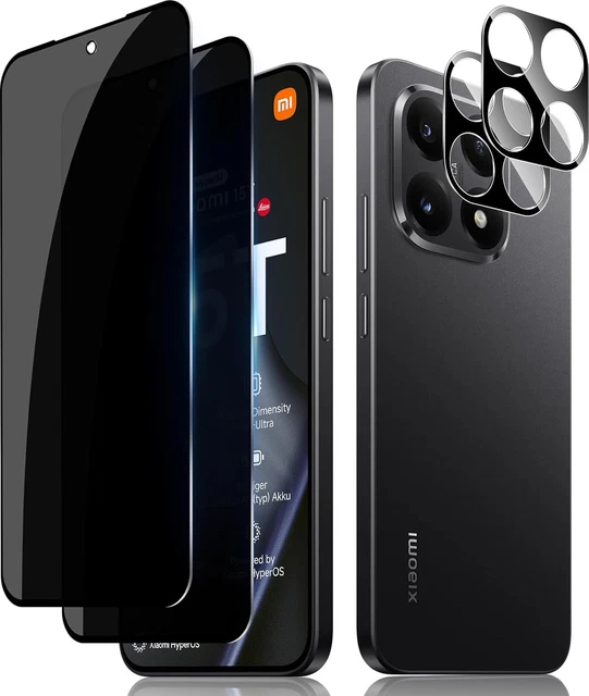 PELLICOLA PROTETTIVA WIGENTO in Vetro Temperato per Xiaomi 13 Pro | Antigraffio, Oleorepellente - Facile