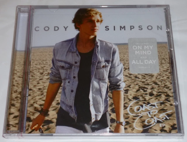 CODY SIMPSON COAST To Coast Ep Cd Sealed Australian Boy Singer All Day