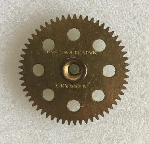 Grosse Moto Meccano Vintage Avec Engrenages, 37 Cm, Métal, Années 1950