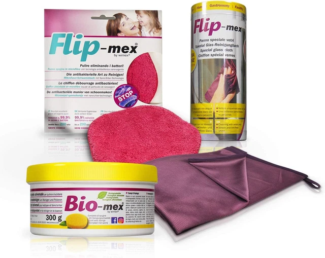 Detergente Solido Universale Bio-mex - 300gr, Naturale E Biodegradabile, Kit 2 Pezzi