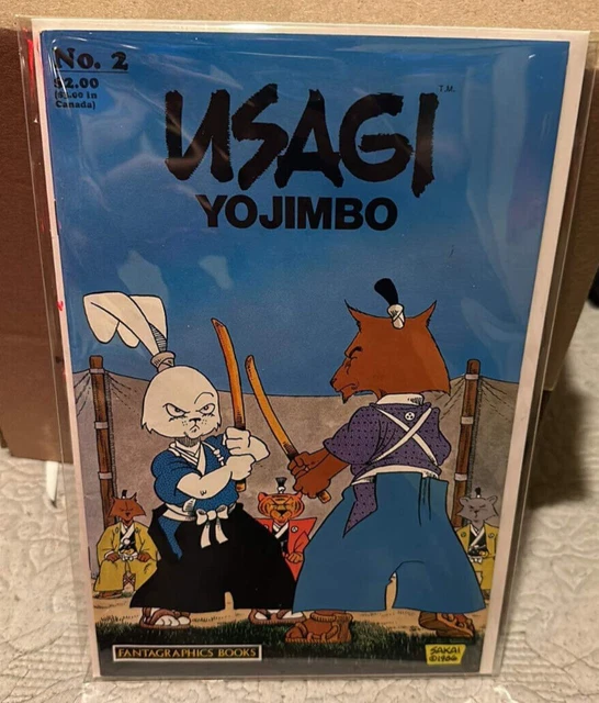 Usagi Yojimbo #2 (1986) Fantagraphics Comic Books Stan Sakai (Vol.1) Key Issue