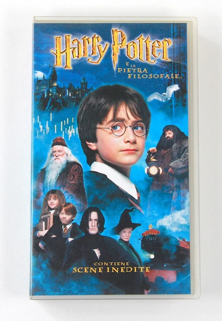 HARRY POTTER E La Pietra Filosofale VHS Videocassetta Originale Warner