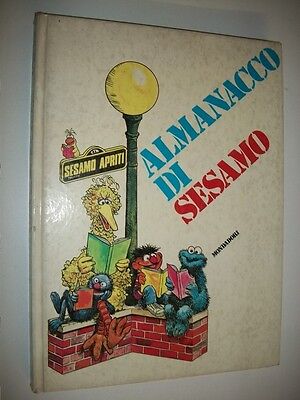 Almanacco Di Sesamo Apriti.mondadori 1978 Prima Edizione!Cartonato!Muppets Show