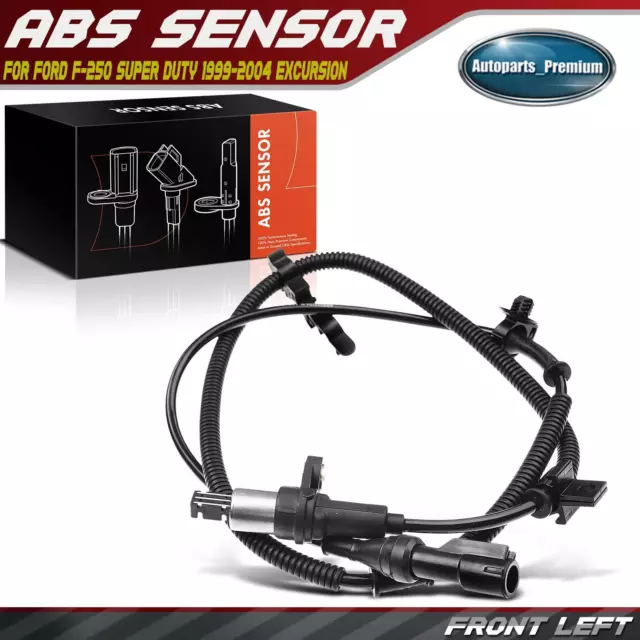 1x ABS Wheel Speed Sensor for Ford Excursion 2000-2005 F-250 1999 Front Left RWD