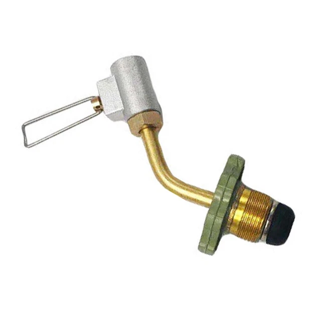 Régulateur de Propane pour VR avec Tuyau, Régulateur de Gaz Propane LP à 2 Réservoirs Robuste avec Jauge