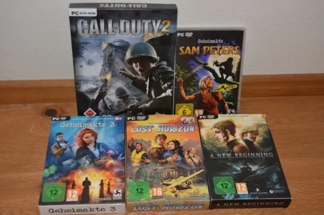 Games PC DVD Spiele Konvolut Sammlung