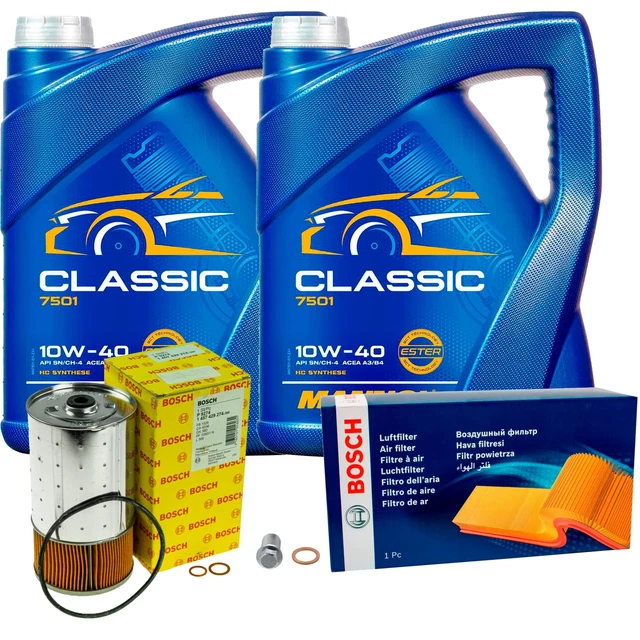 Inspektionspaket Wartungspaket Filterset 5L MANNOL Classic 10W-40 + SCT Ölfilter + Dichtring