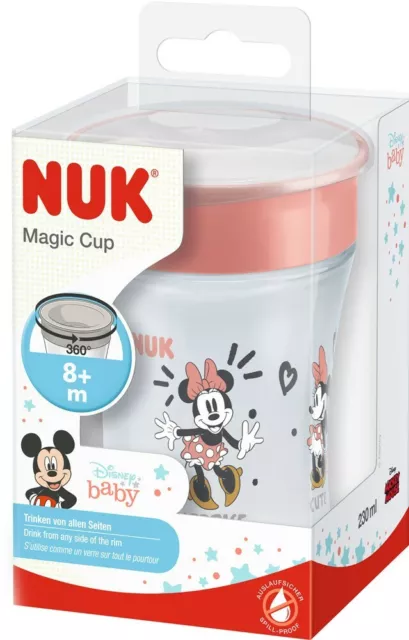 NUK Disney Minnie Mouse Magic Cup, 360?/Any Side 230ml