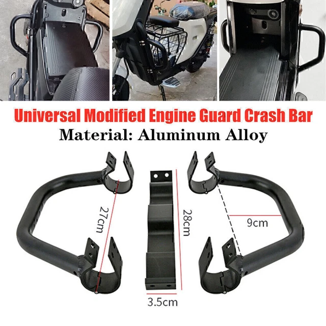 2× Motorcycle Bike Engine Guard Highway Crash Bar Body Frame Falling Protectors