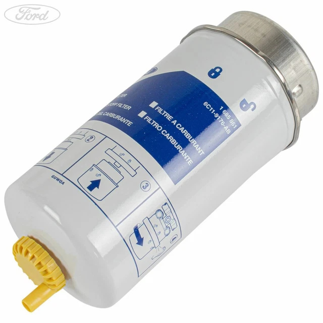 GENUINE FORD TRANSIT Mk7 2.2 2.4 3.2 Diesel Fuel Filter Duratorq 06-12 ...