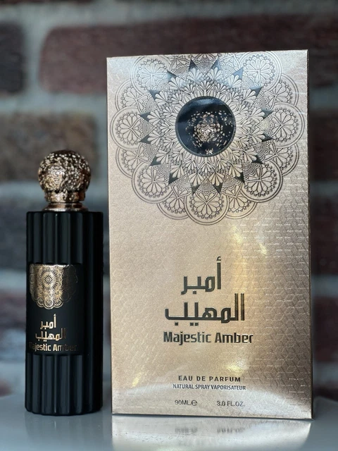MAJESTIC AMBER FRAGRANCE 100ml Luxury Scent Unisex Eau de Parfum