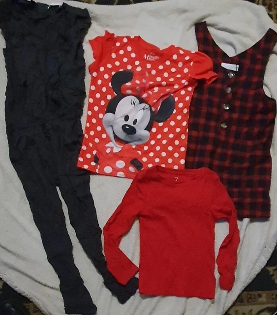 Girls Age 7-8 Years Clothing Clothes Bundle 4 Items kids top dress all in 1