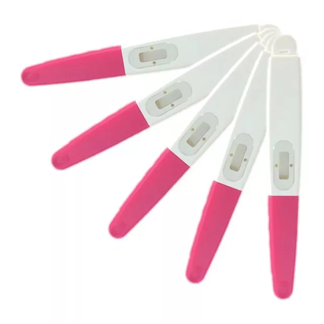 5Pcs Early Pregnancy Test Strips Stick Urine Women HCG Early Testing Pen K-tz