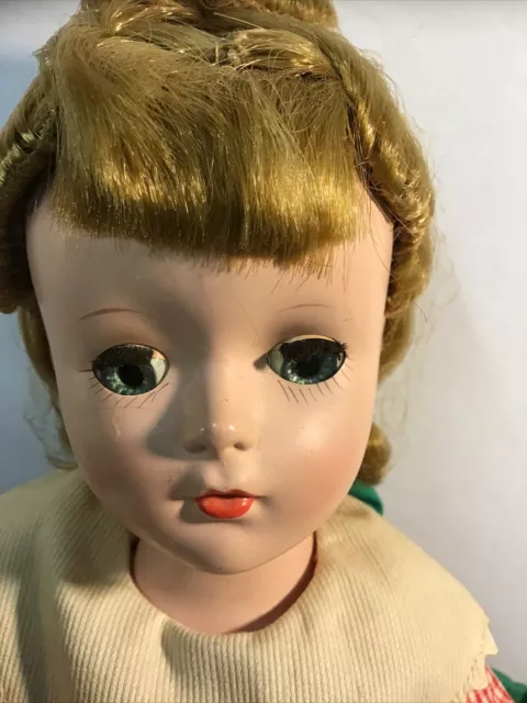 1949 Era 14" Hard Plastic Louisa Alcotts Little Women Meg Doll Madame Alexander