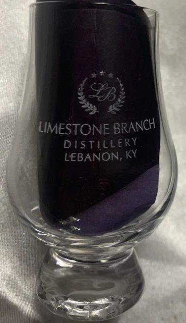 Limestone Branch Distillery ( Home Of Yellowstone) Glencairn Tasting Glass