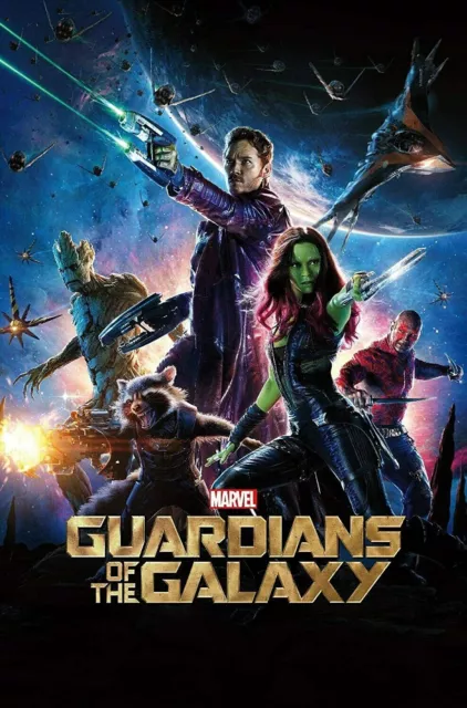 Guardians of the Galaxy movie poster 24 x 36 inch